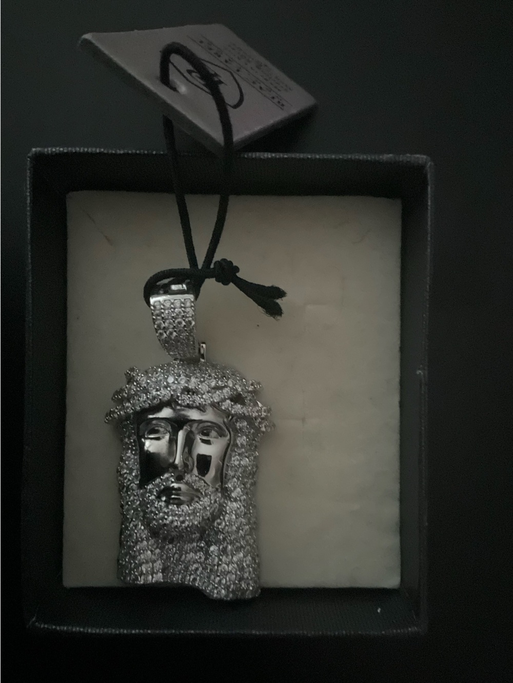 Sterling Silver Jesus Pendant